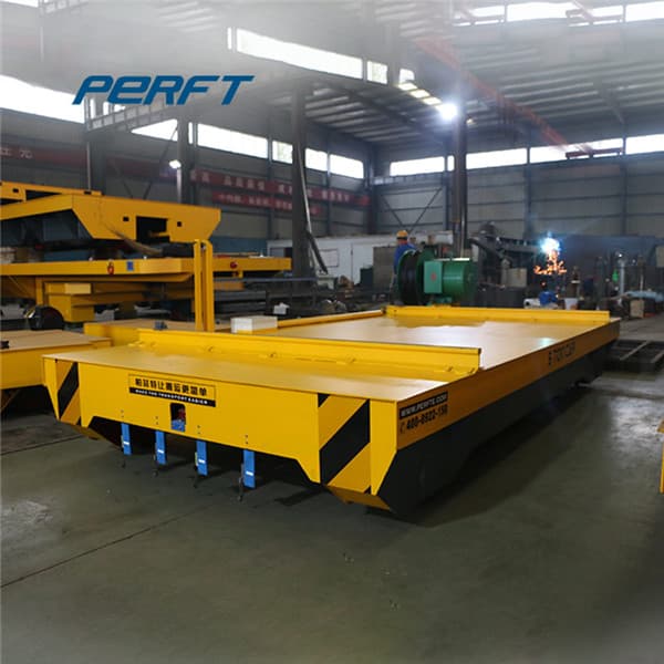 motorized rail cart for injection mold plant 120 tons